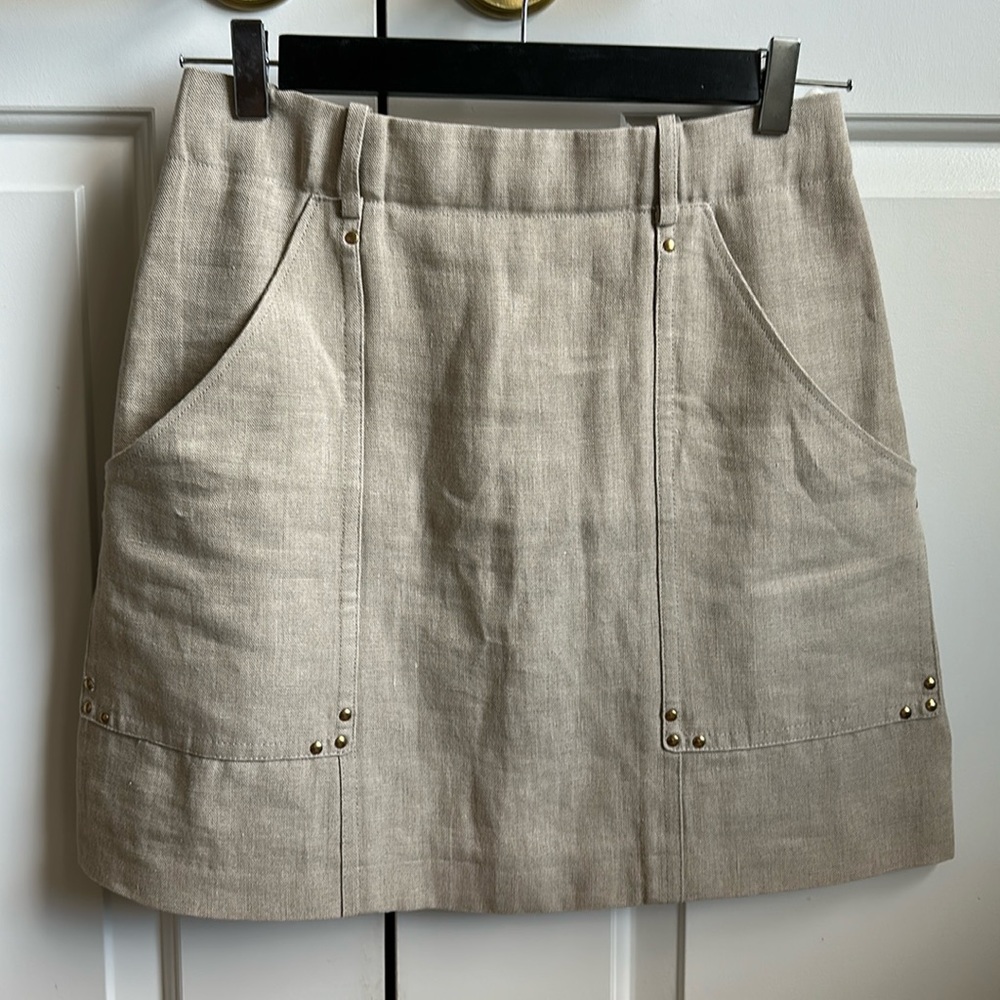 VINTAGE Celine linen skirt